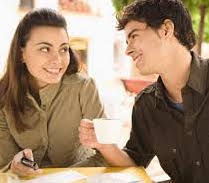 exes getting coffee