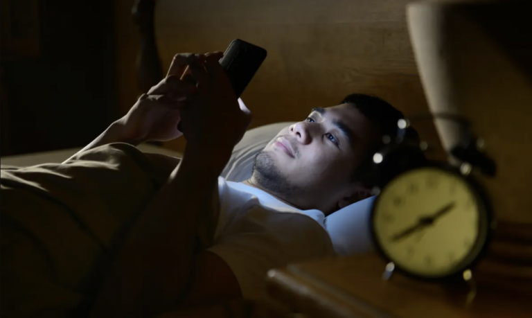 man-staring-at-phone