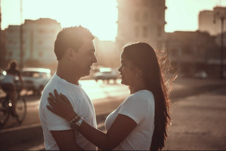 woman-embraces-man