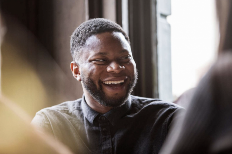man-smiling