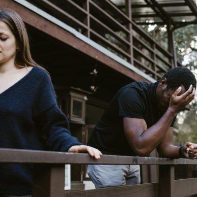 Is Your Ex Avoidant Or Are They A Narcissist? couple-fighting-on-balcony