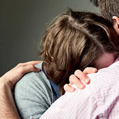 Save Your Relationship With Your Avoidant Ex woman-crying-on-mans-shoulder